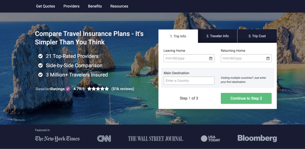 Travel insurance for retreats